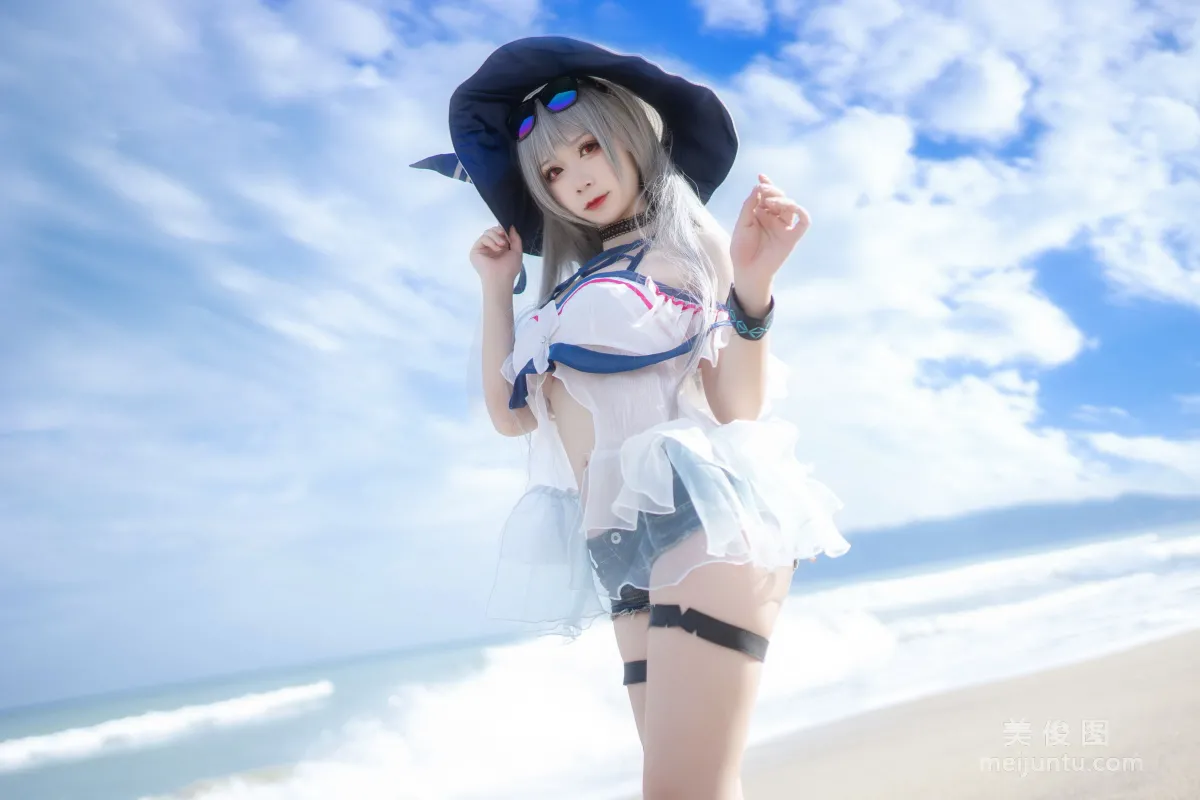[Cosplay] Yingluojiang w - Skadi Swimsuit photo 10