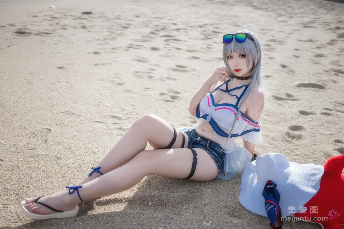 [Cosplay] Yingluojiang w - Skadi Swimsuit photo 4