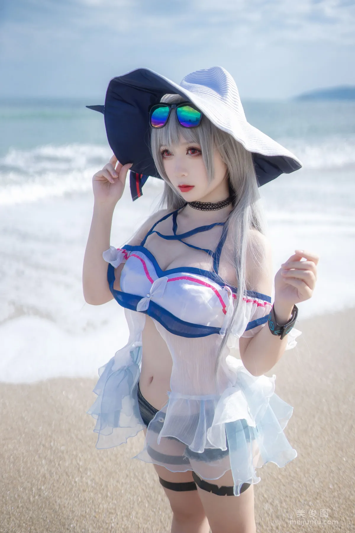 [Cosplay] Yingluojiang w - Skadi Swimsuit photo 1