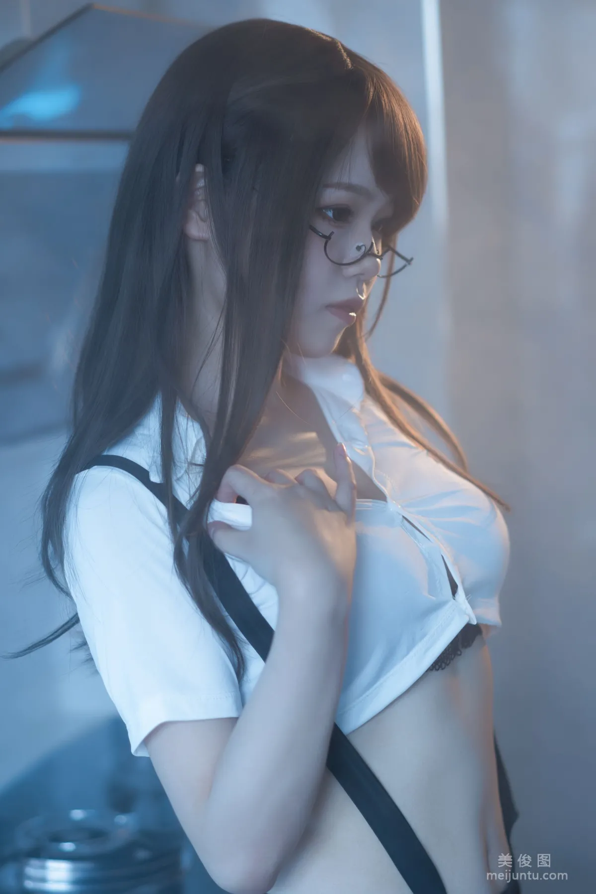 [Cosplay] Qiyue Miaozi, Glasses Girl No.1 Photo Set photo 8