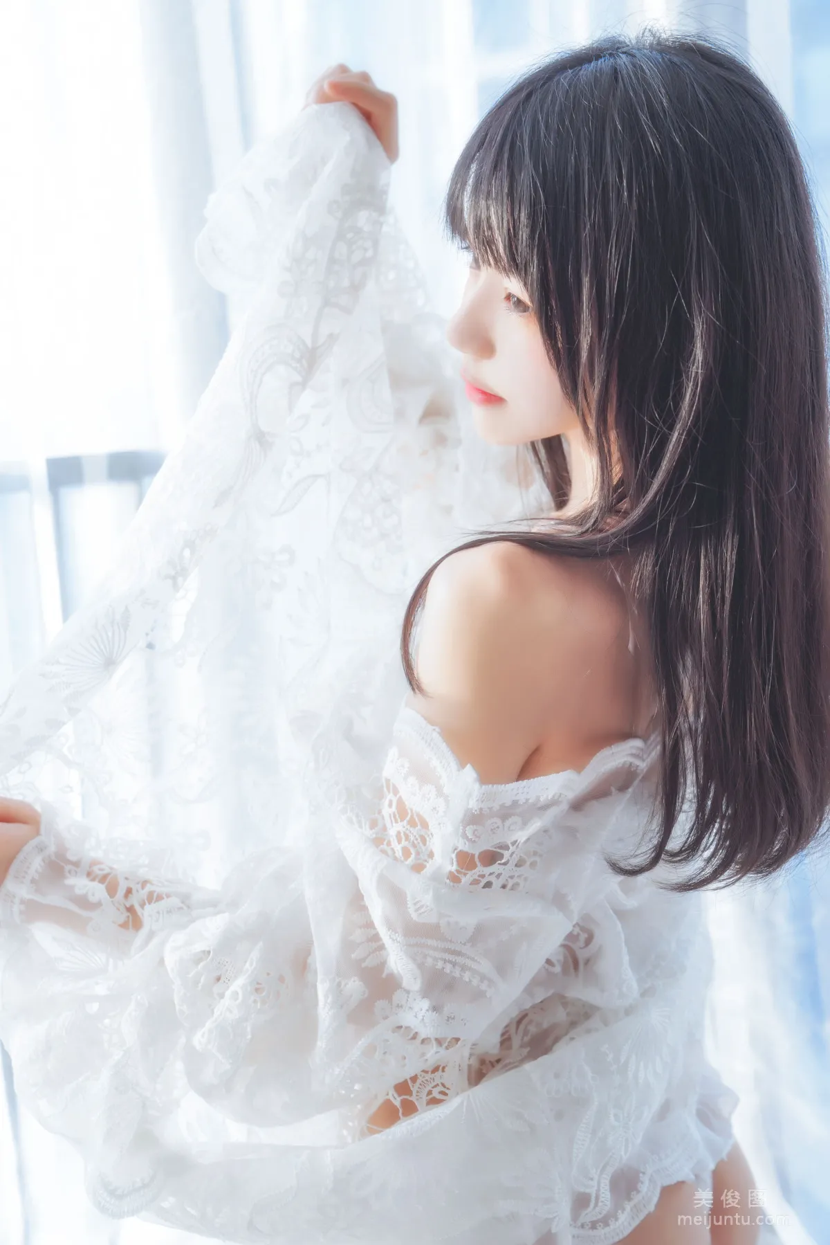 [Cosplay] 桜桃喵 - 初雪 寫真套圖 10