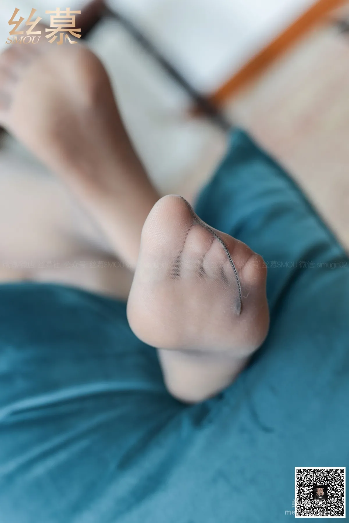 [丝慕SMOU] 特写集 TX055 米朵《玩爆灰丝》 丝袜美腿写真套图62