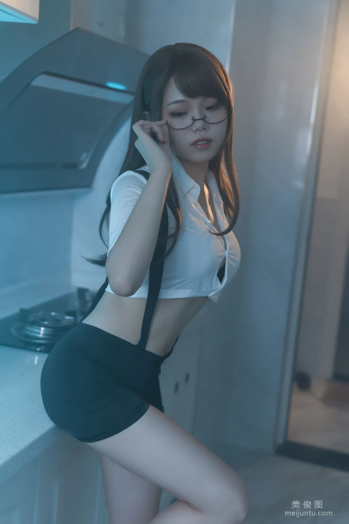 [Cosplay] Qiyue Miaozi, Glasses Girl No.1 Photo Set photo 15