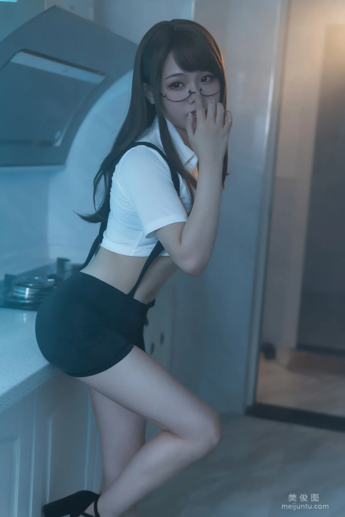 [Cosplay] Qiyue Miaozi, Glasses Girl No.1 Photo Set photo 5