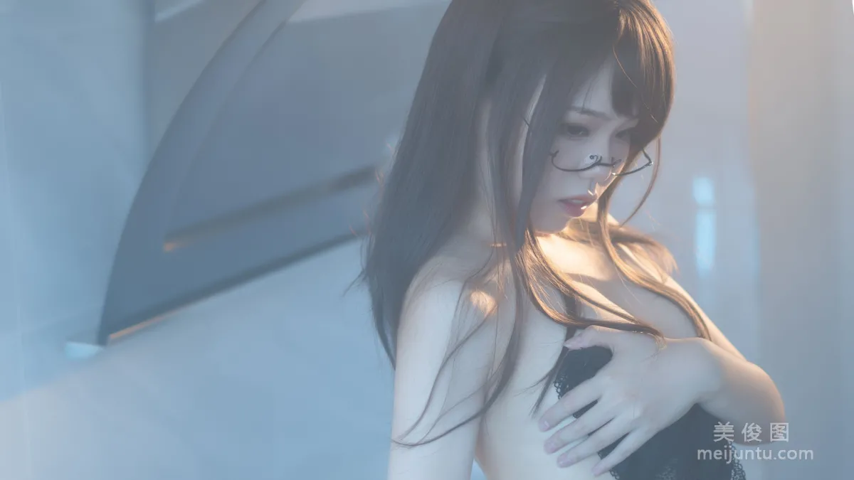[Cosplay] Qiyue Miaozi, Glasses Girl No.1 Photo Set photo 3