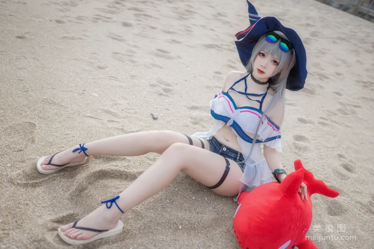 [Cosplay] Yingluojiang w - Skadi Swimsuit photo 6