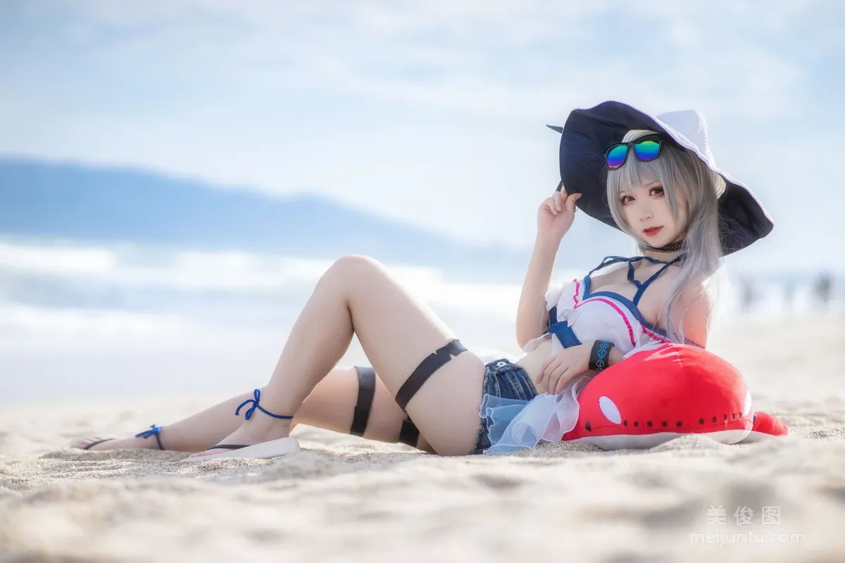[Cosplay] Yingluojiang w - Skadi Swimsuit photo 12