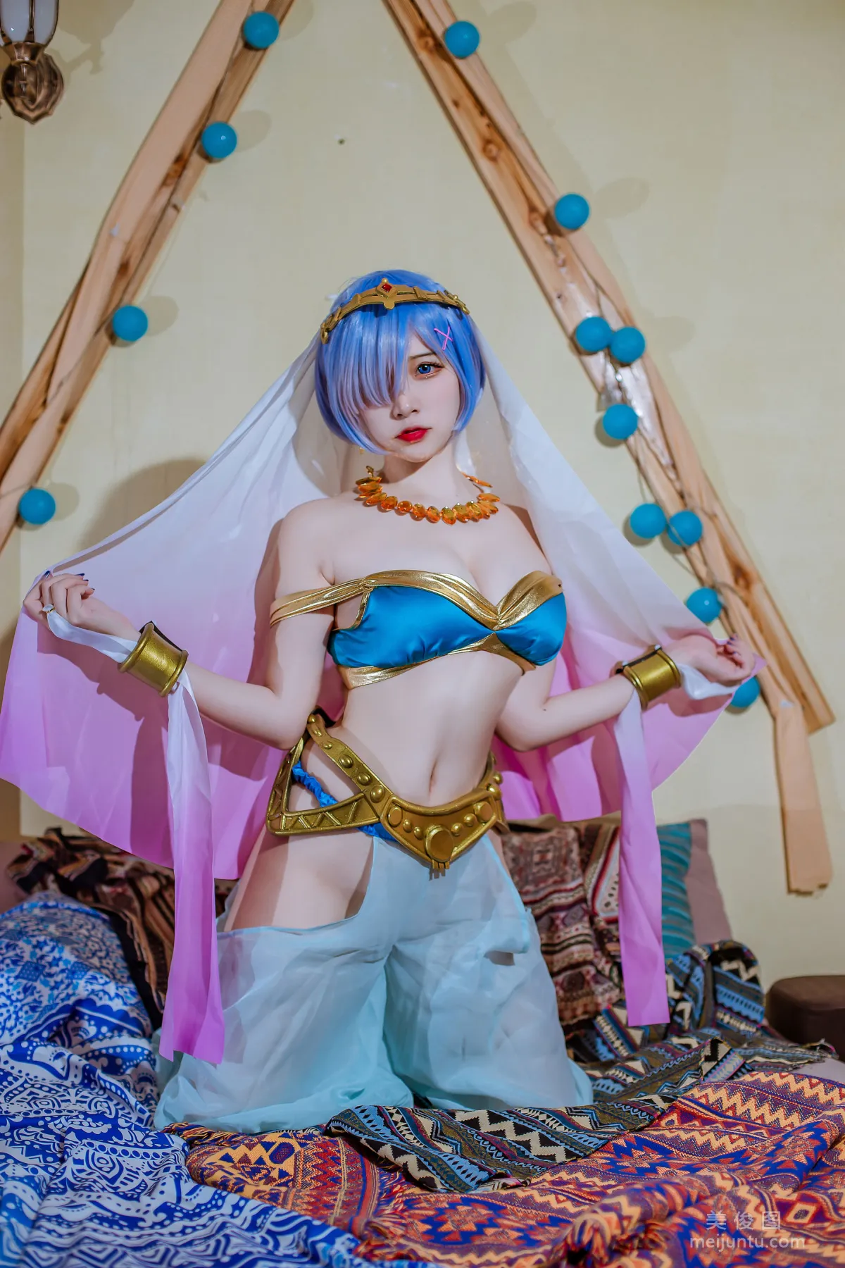 [Cosplay] 二佐Nisa - 蕾姆舞娘7