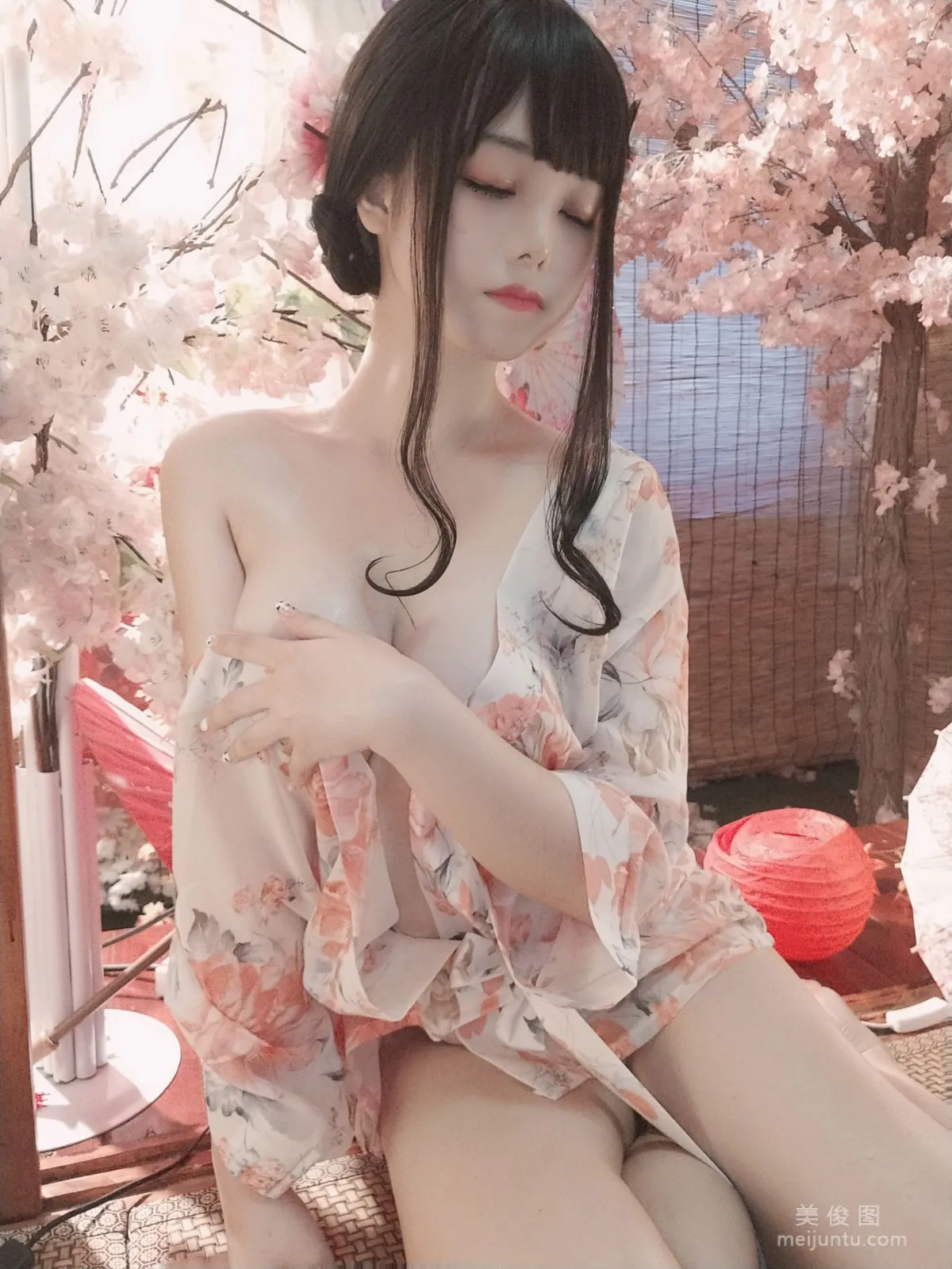 [Cosplay] Cute Girl Mizhi Maoqiu, Bath Girl photo 22