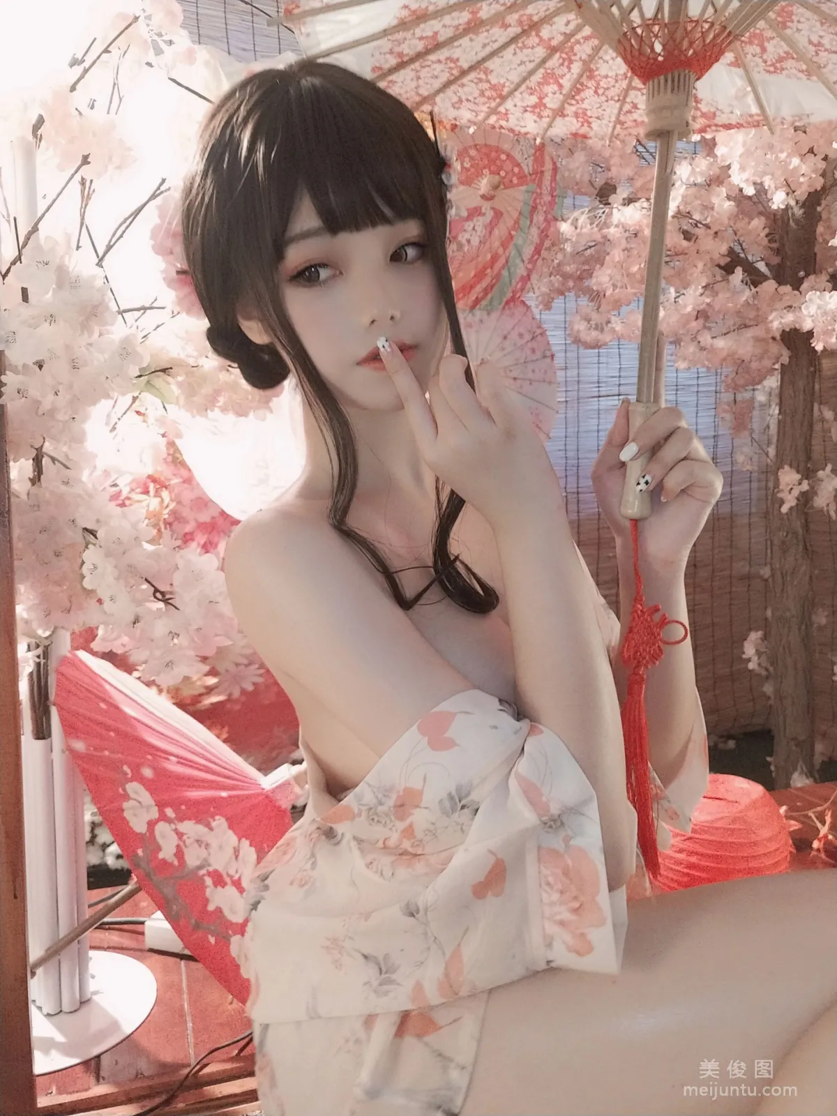 [Cosplay] Cute Girl Mizhi Maoqiu, Bath Girl photo 26