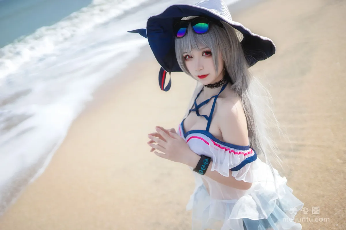 [Cosplay] Yingluojiang w - Skadi Swimsuit photo 11