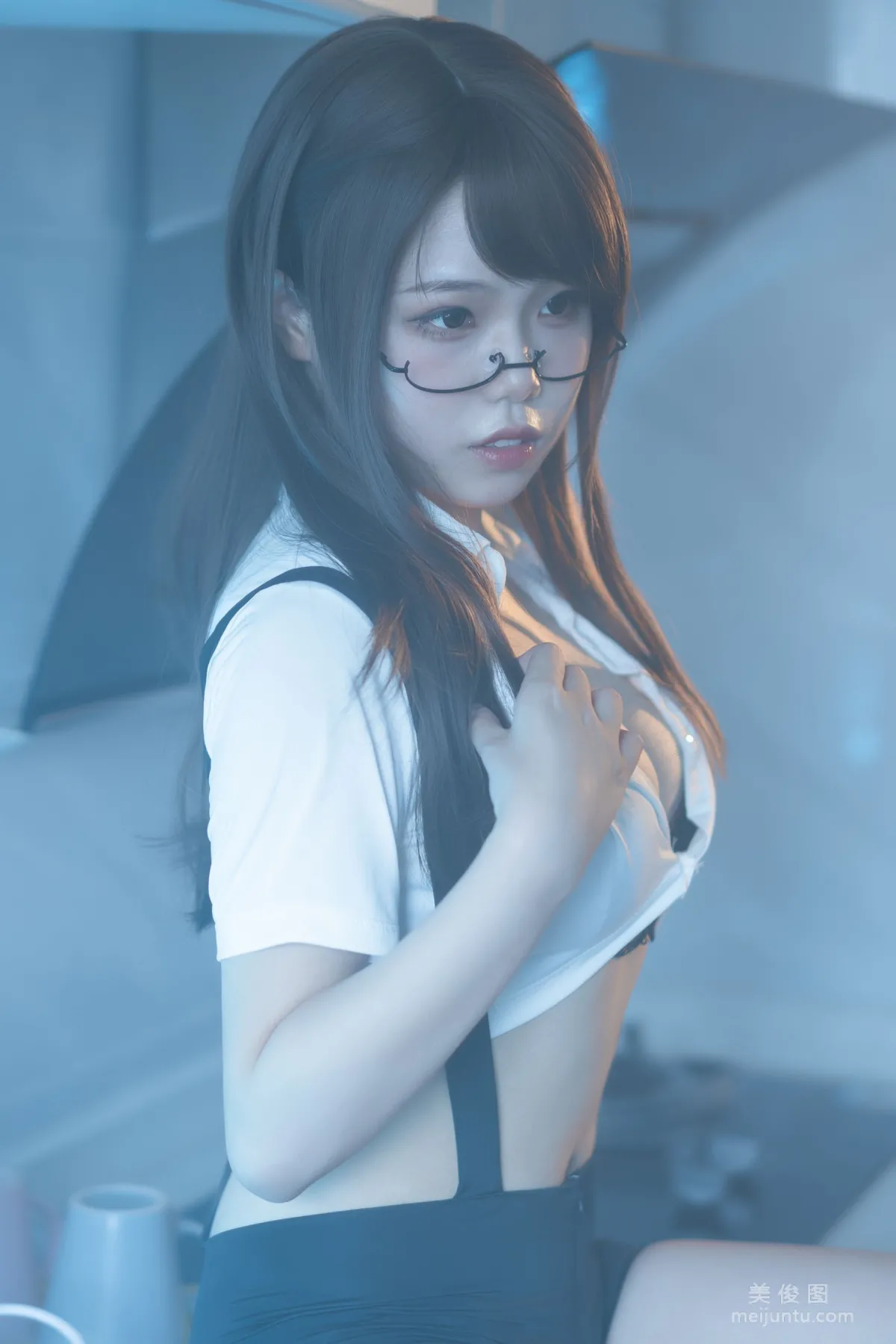 [Cosplay] Qiyue Miaozi, Glasses Girl No.1 Photo Set photo 18