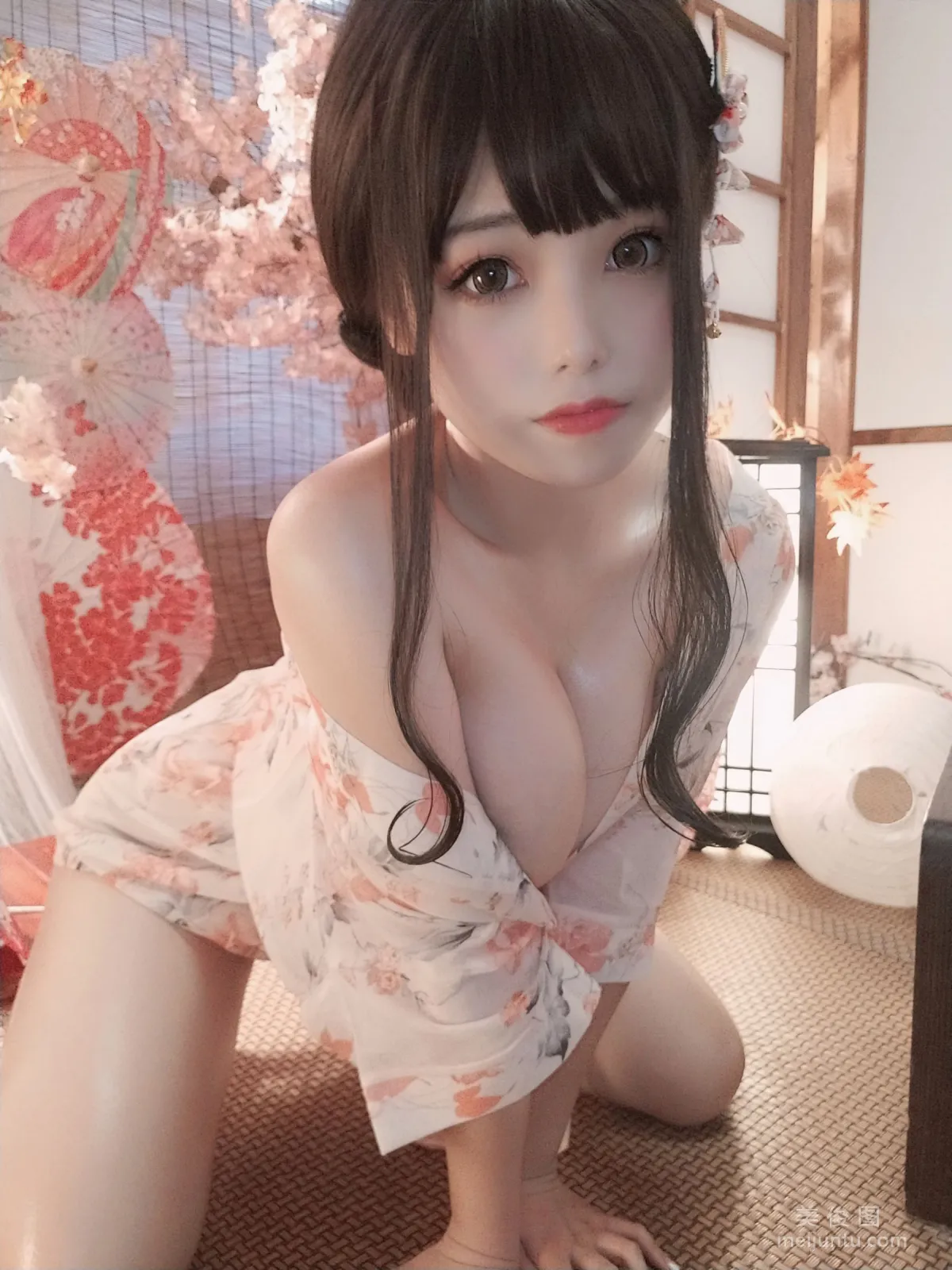[Cosplay] Cute Girl Mizhi Maoqiu, Bath Girl photo 20