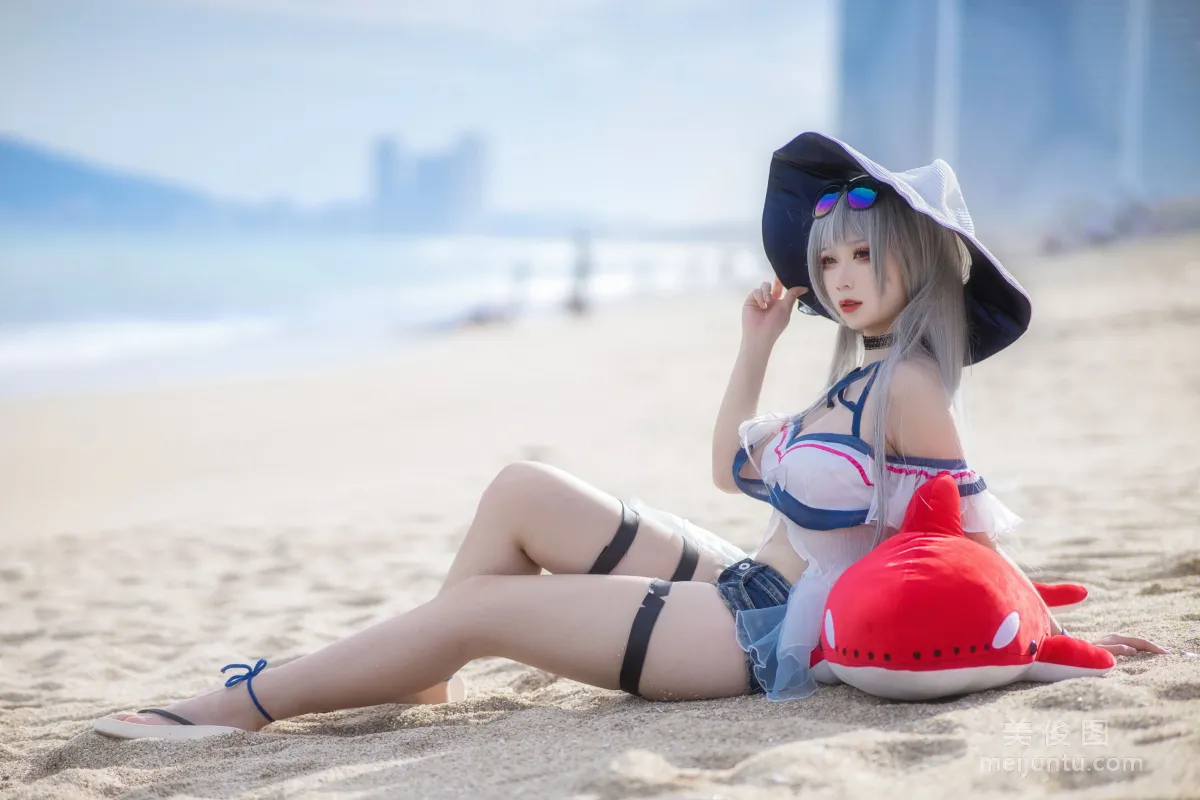 [Cosplay] Yingluojiang w - Skadi Swimsuit photo 13