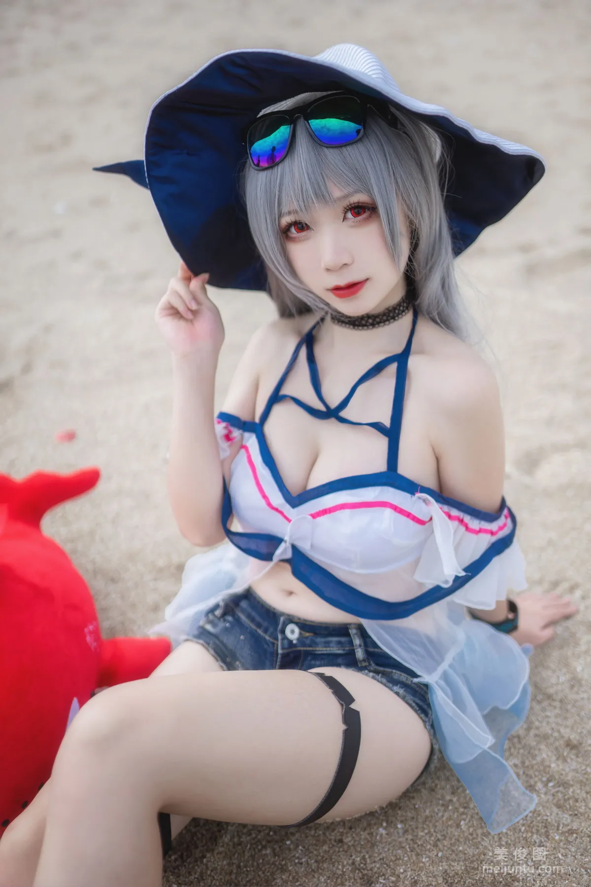 [Cosplay] Yingluojiang w - Skadi Swimsuit photo 3