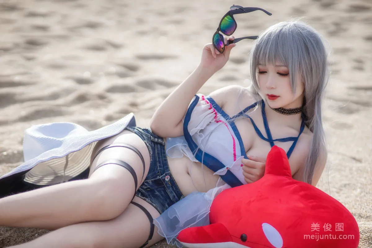 [Cosplay] Yingluojiang w - Skadi Swimsuit photo 15