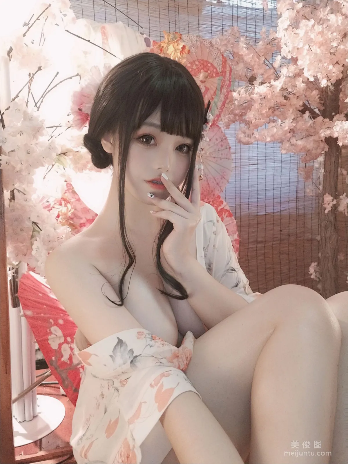 [Cosplay] Cute Girl Mizhi Maoqiu, Bath Girl photo 28