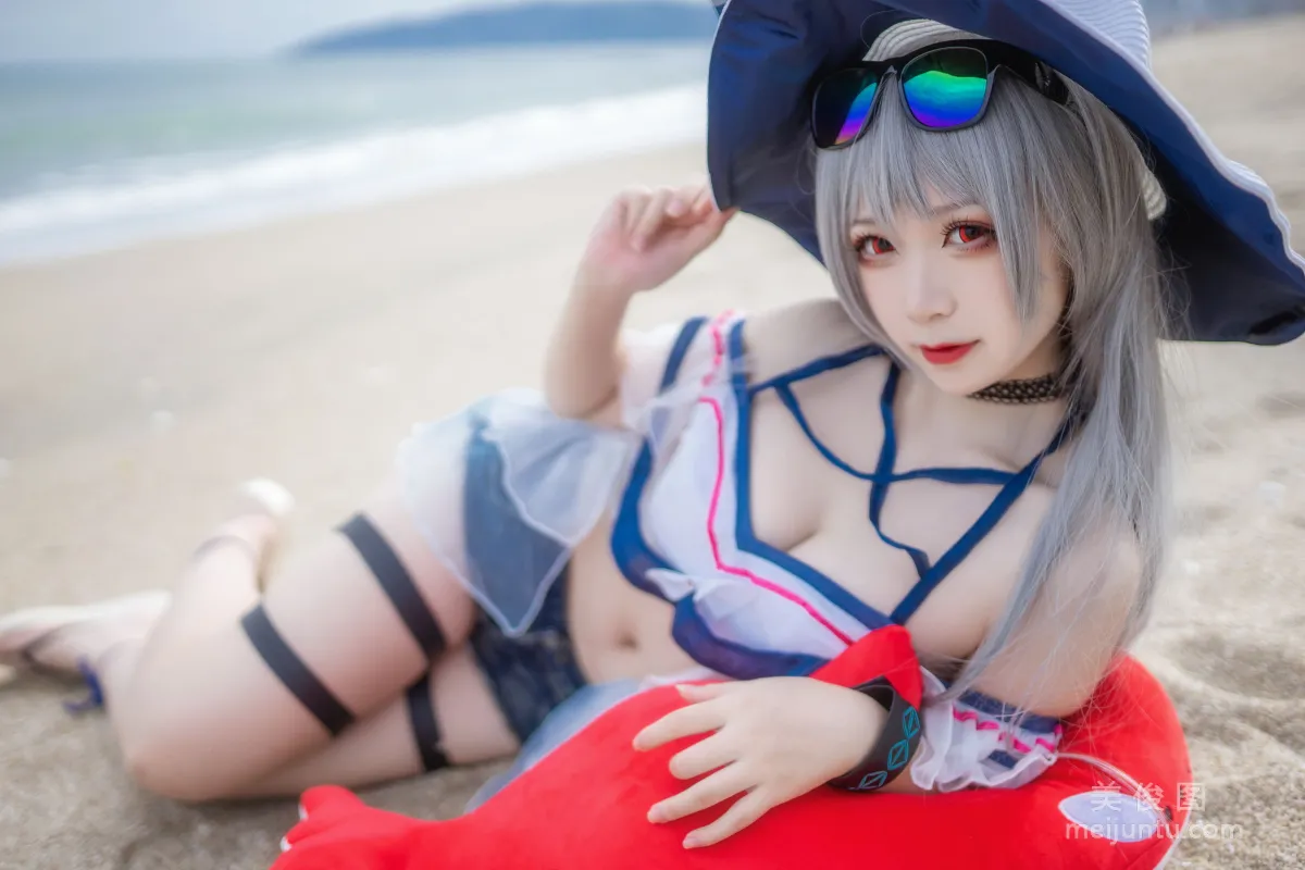 [Cosplay] Yingluojiang w - Skadi Swimsuit photo 8