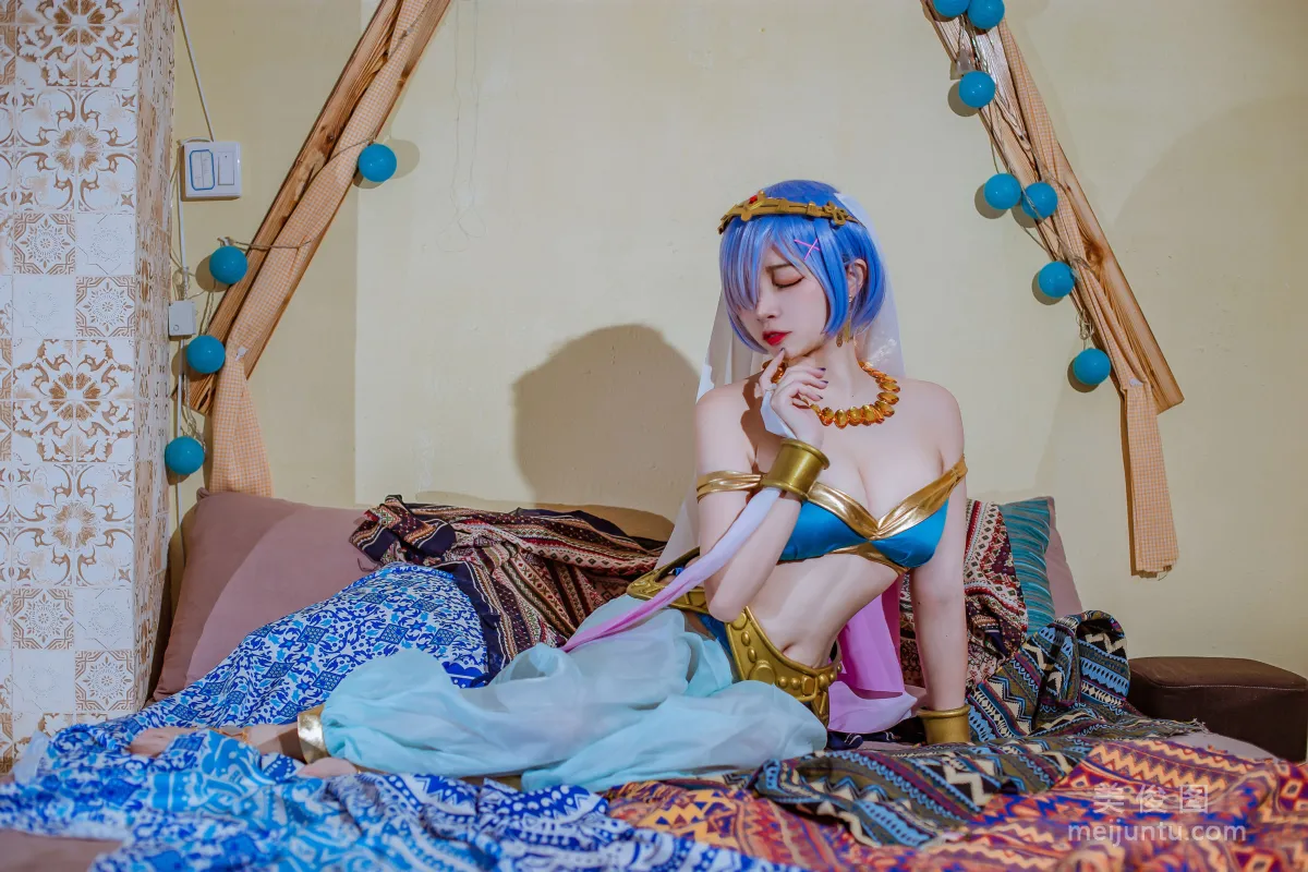 [Cosplay] 二佐Nisa - 蕾姆舞娘5