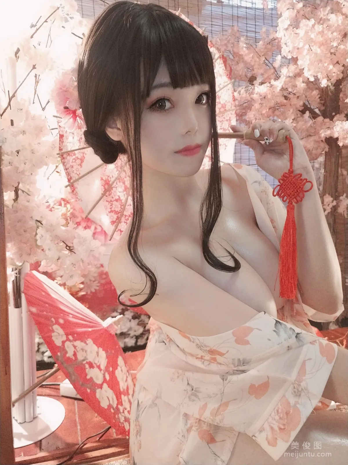 [Cosplay] Cute Girl Mizhi Maoqiu, Bath Girl photo 27