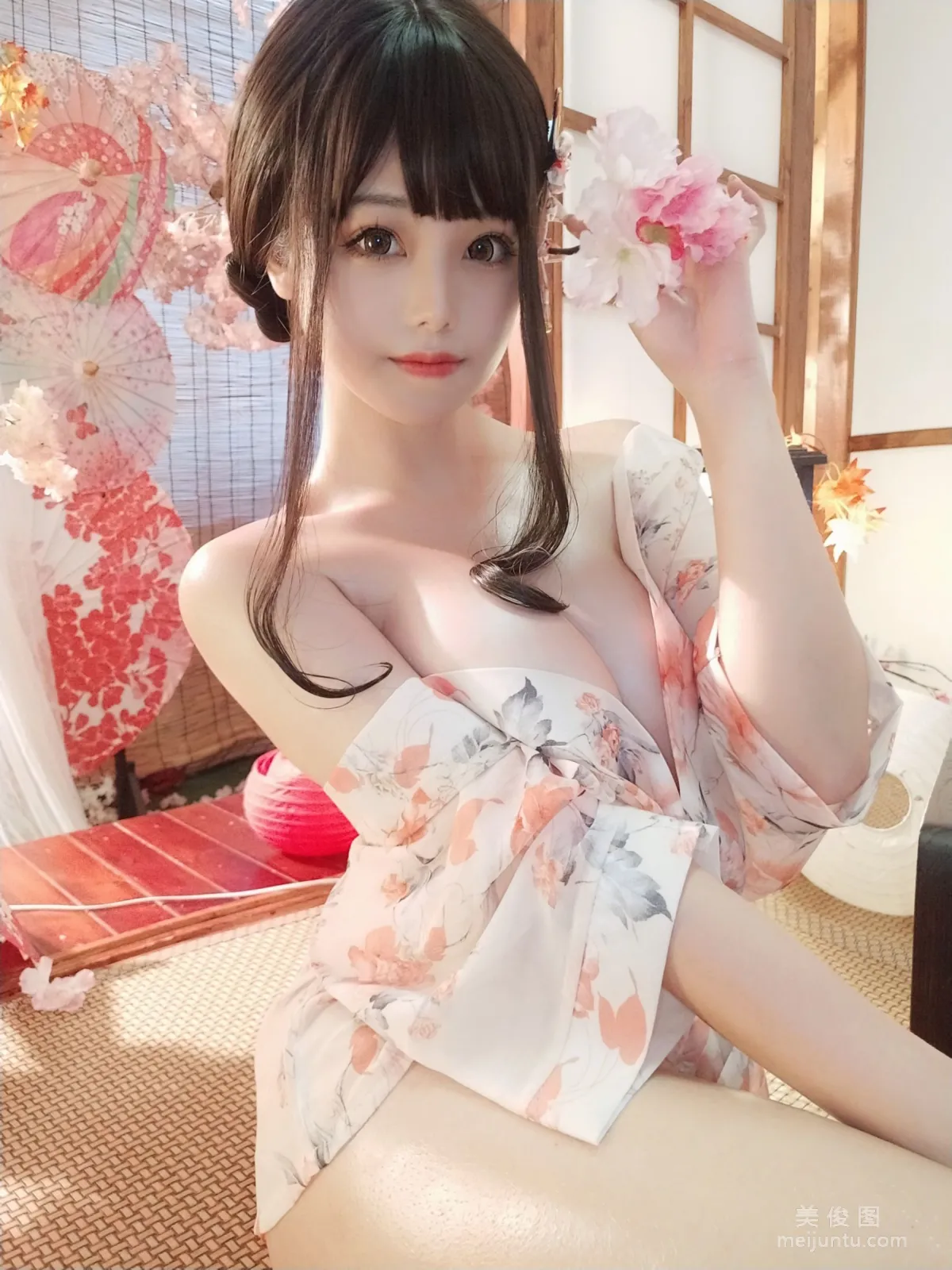 [Cosplay] Cute Girl Mizhi Maoqiu, Bath Girl photo 7