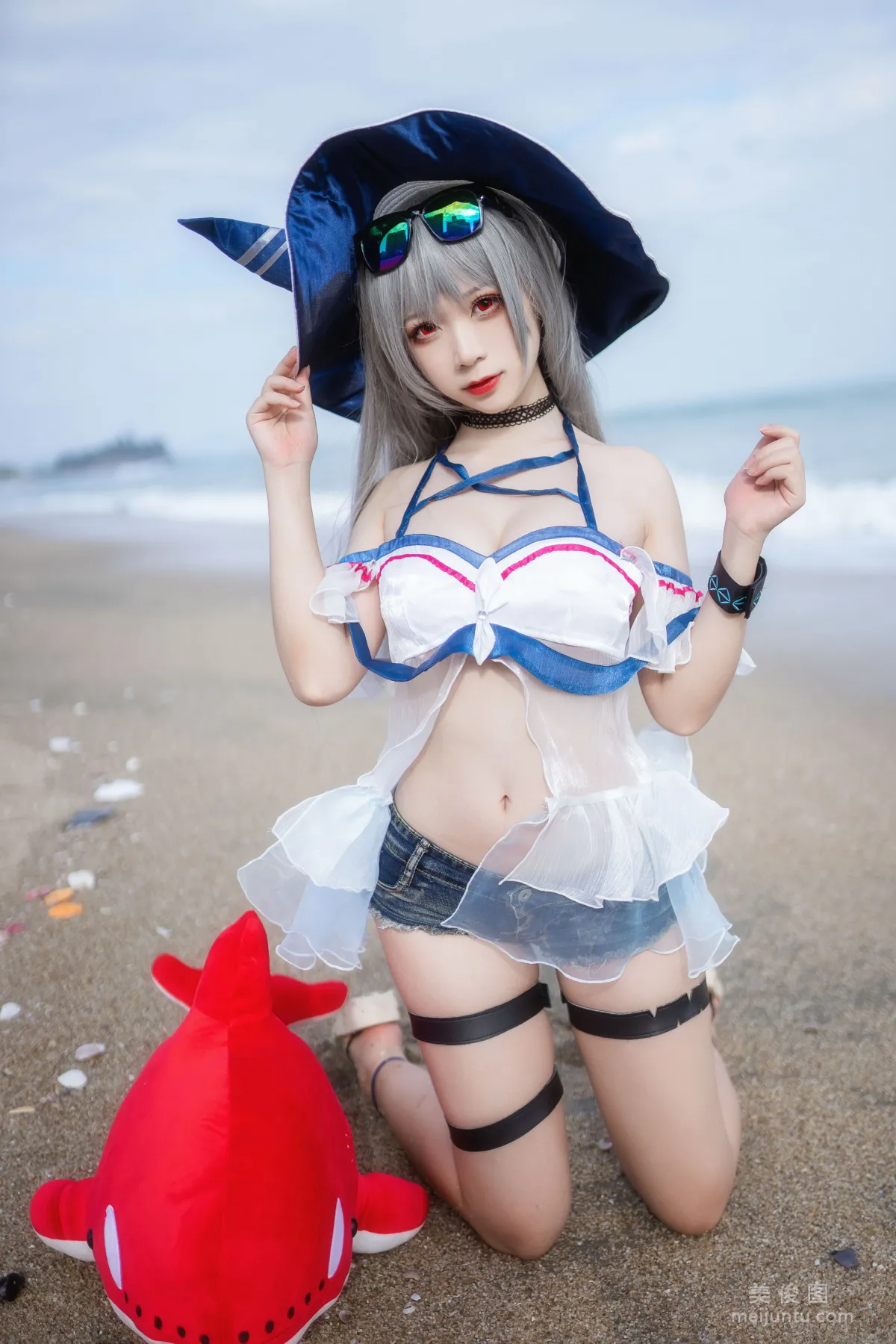 [Cosplay] Yingluojiang w - Skadi Swimsuit photo 2
