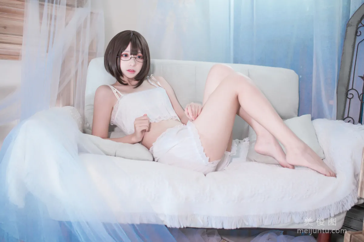 [喵糖映畫] VOL.347 眼鏡娘 寫真套圖 6