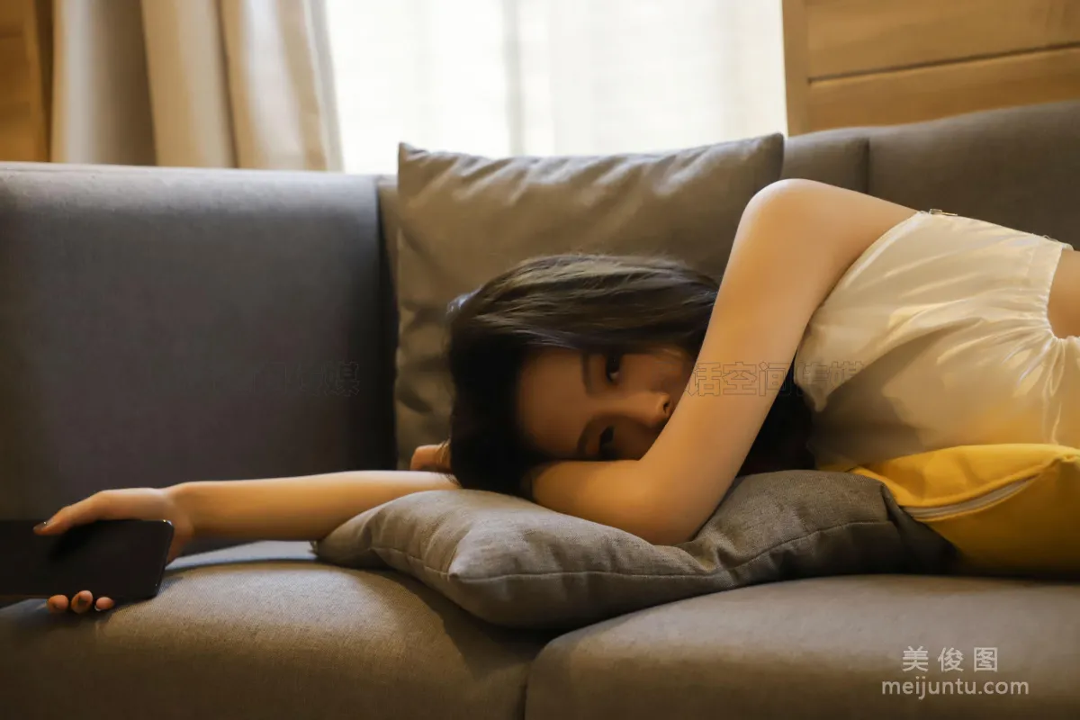 [SiHua] SJ002 Nie Xiaoqian - The Lazy Goddess on the Sofa photo 40