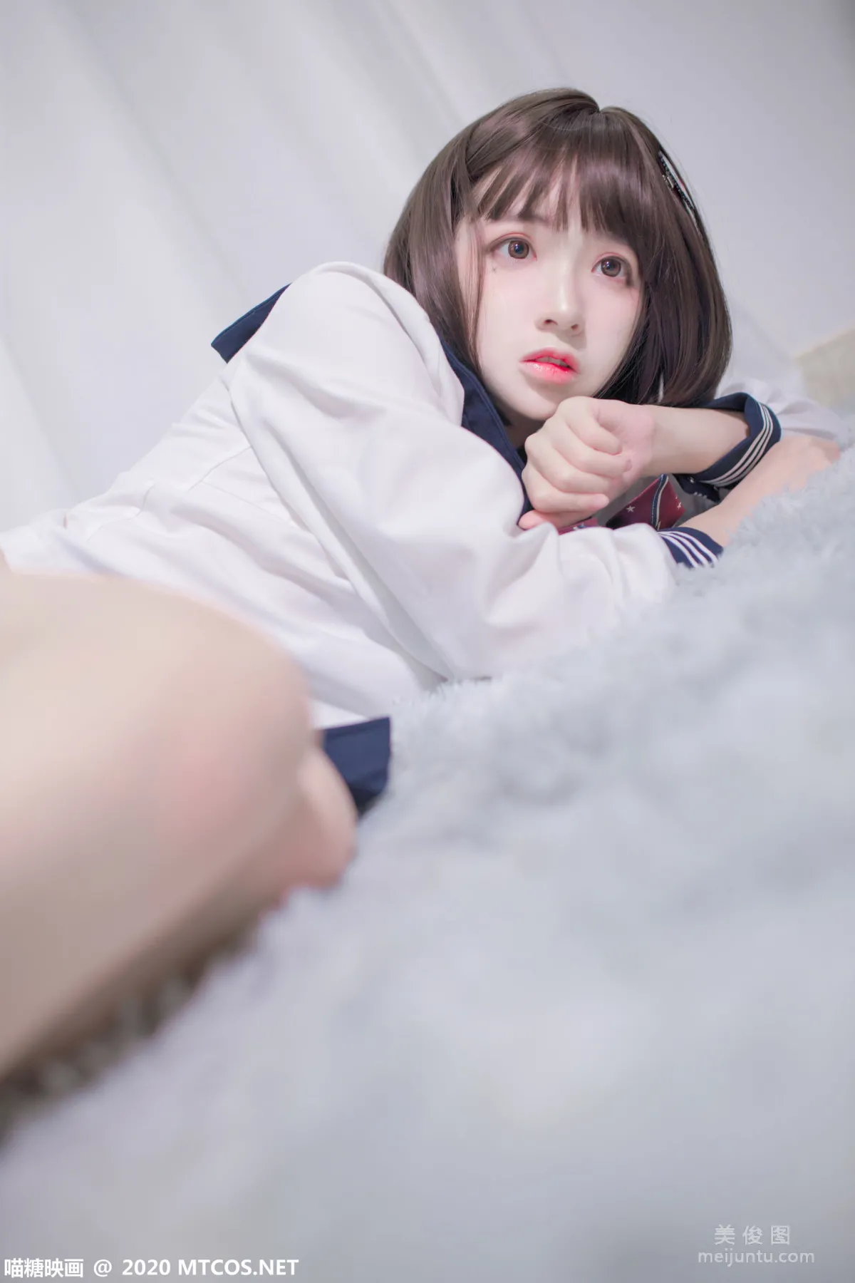 [喵糖映畫] VOL.349 居家JK制服 寫真套圖 9