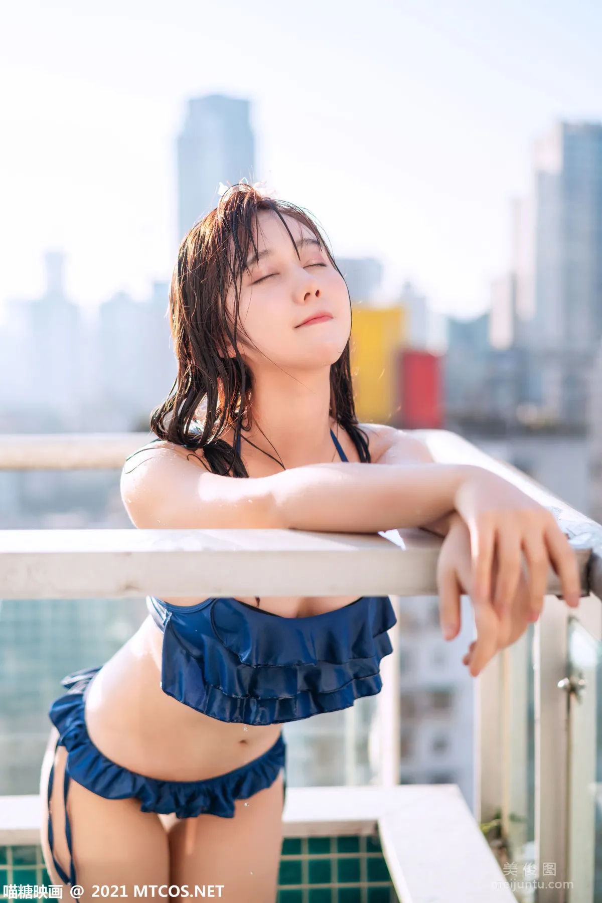 [喵糖映畫] VOL.361 夏日沐浴 寫真套圖 33