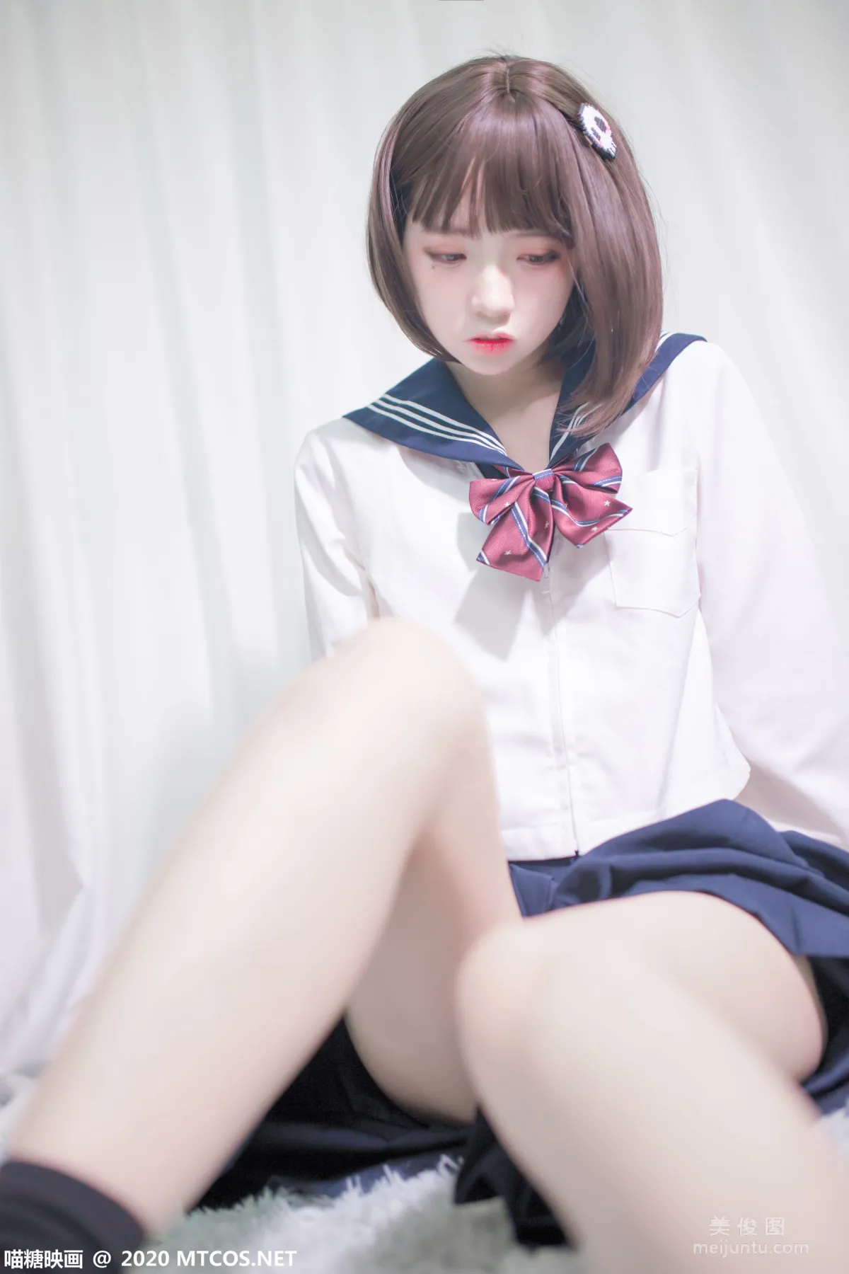 [喵糖映畫] VOL.349 居家JK制服 寫真套圖 13