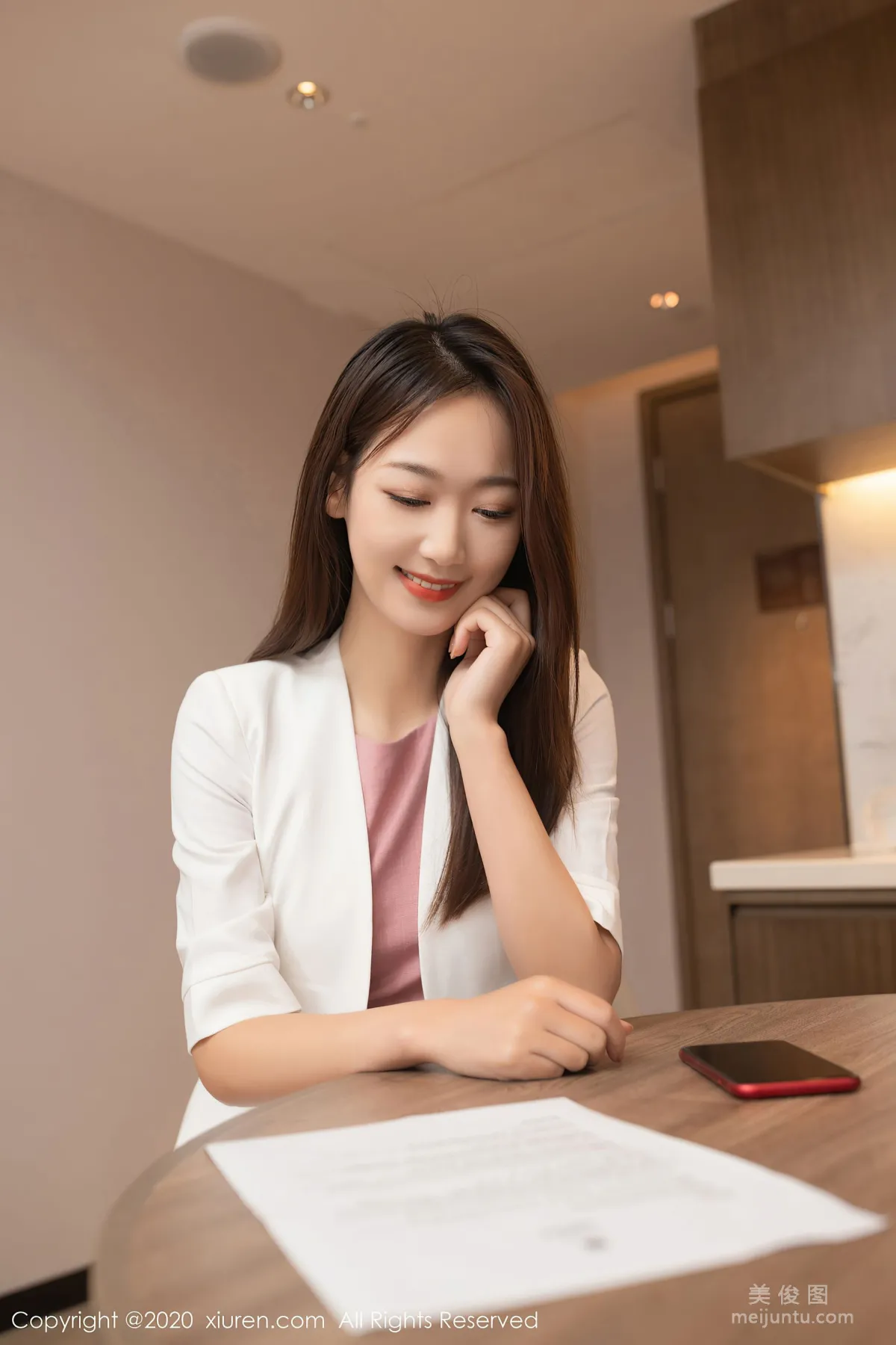 [XiuRen] No.2927 Tang Anqi - Workplace Story Series photo 14