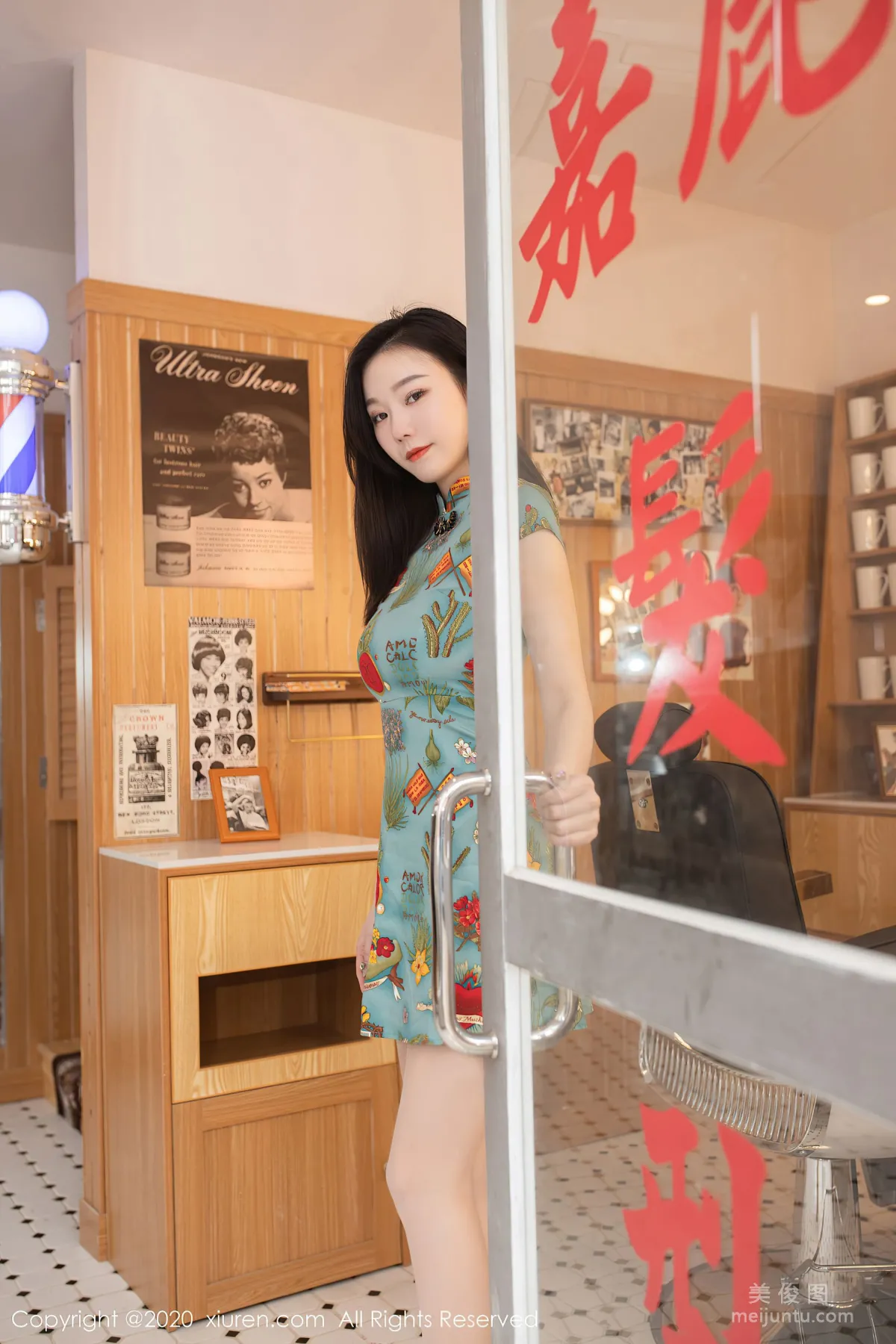 [秀人XIUREN] No.2963 安然Maleah - 新年發型屋主題 8