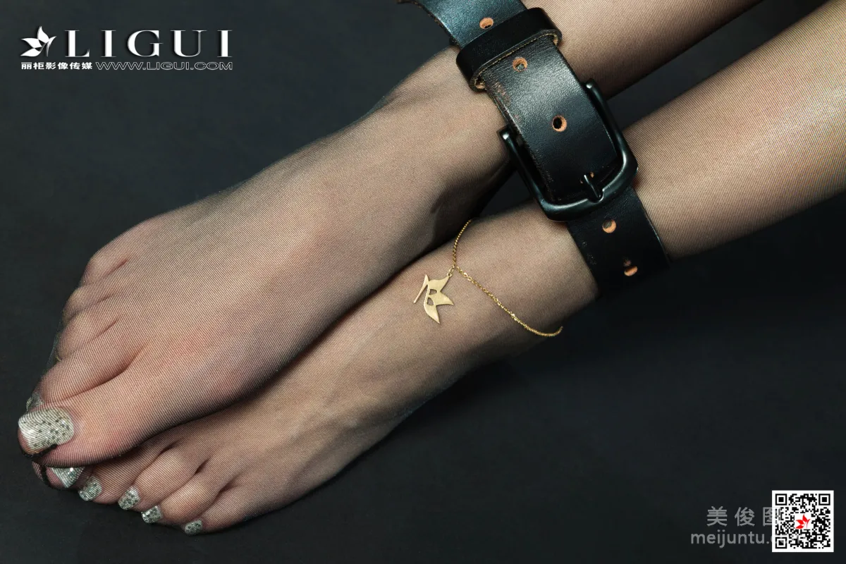 [丽柜Ligui] 2021.01.15 兔子 丝足美腿套图48