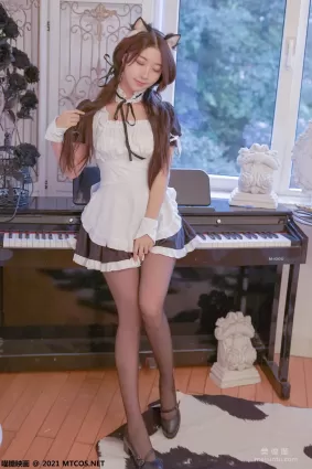 [喵糖映畫] VOL.348 貓兒女仆 寫真套圖