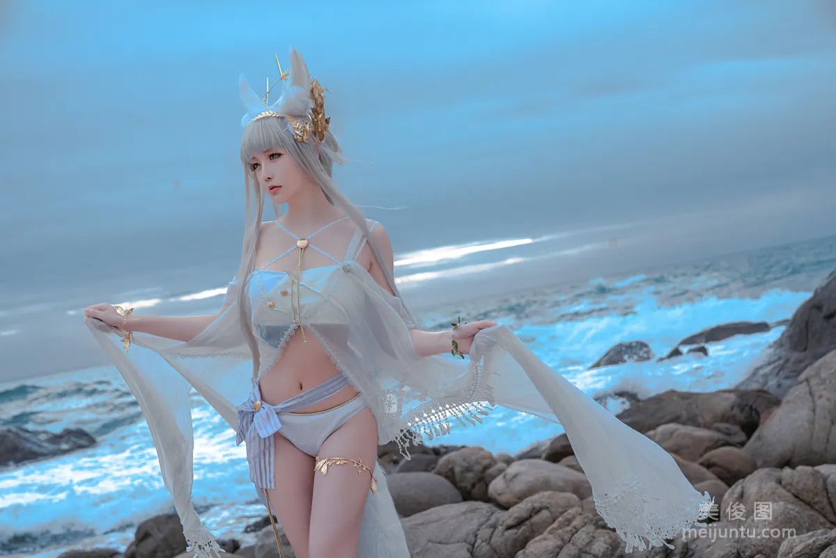 [Cos Photo] Xingzhi Chichi - Arknights Platinum photo 7