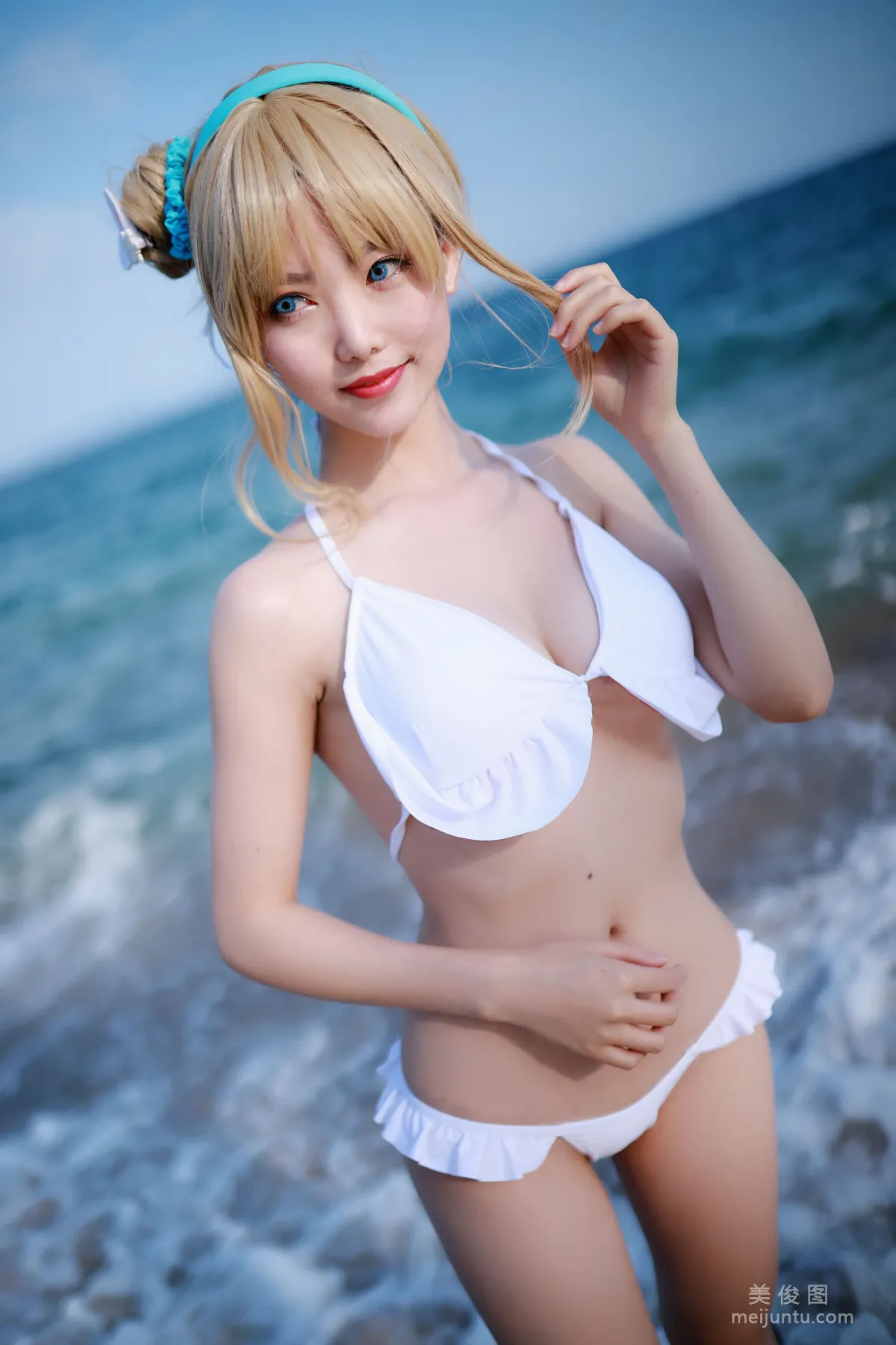 [COS Photo Set] Douniang Lishi - Seaside Suomi photo 9
