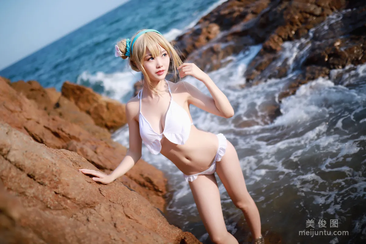 [COS Photo Set] Douniang Lishi - Seaside Suomi photo 25
