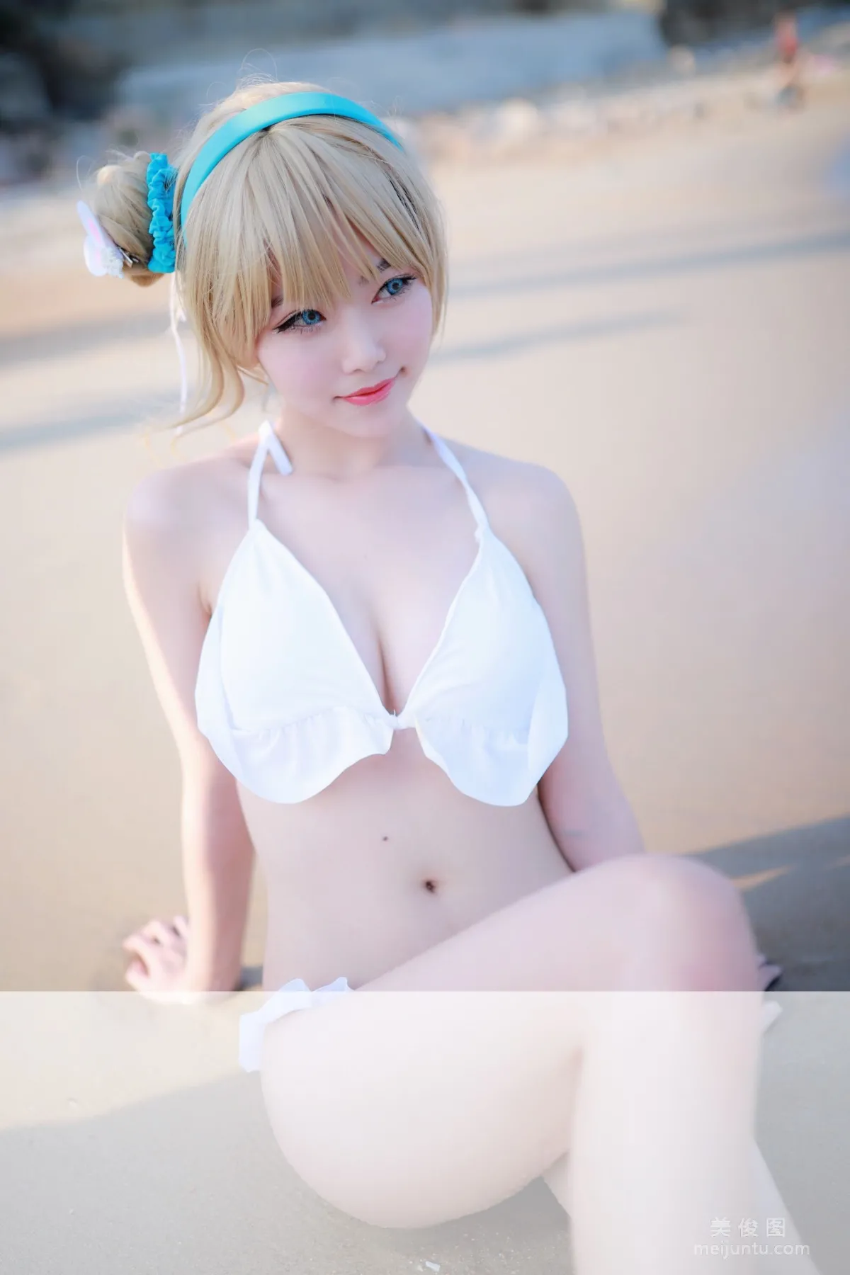 [COS Photo Set] Douniang Lishi - Seaside Suomi photo 19