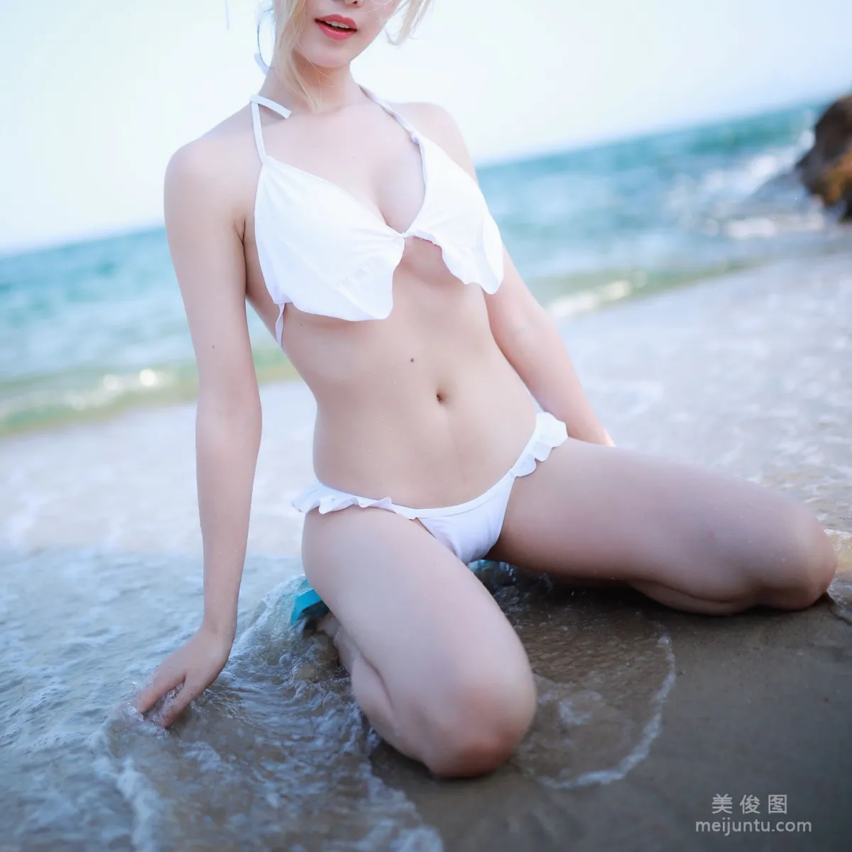 [COS Photo Set] Douniang Lishi - Seaside Suomi photo 5