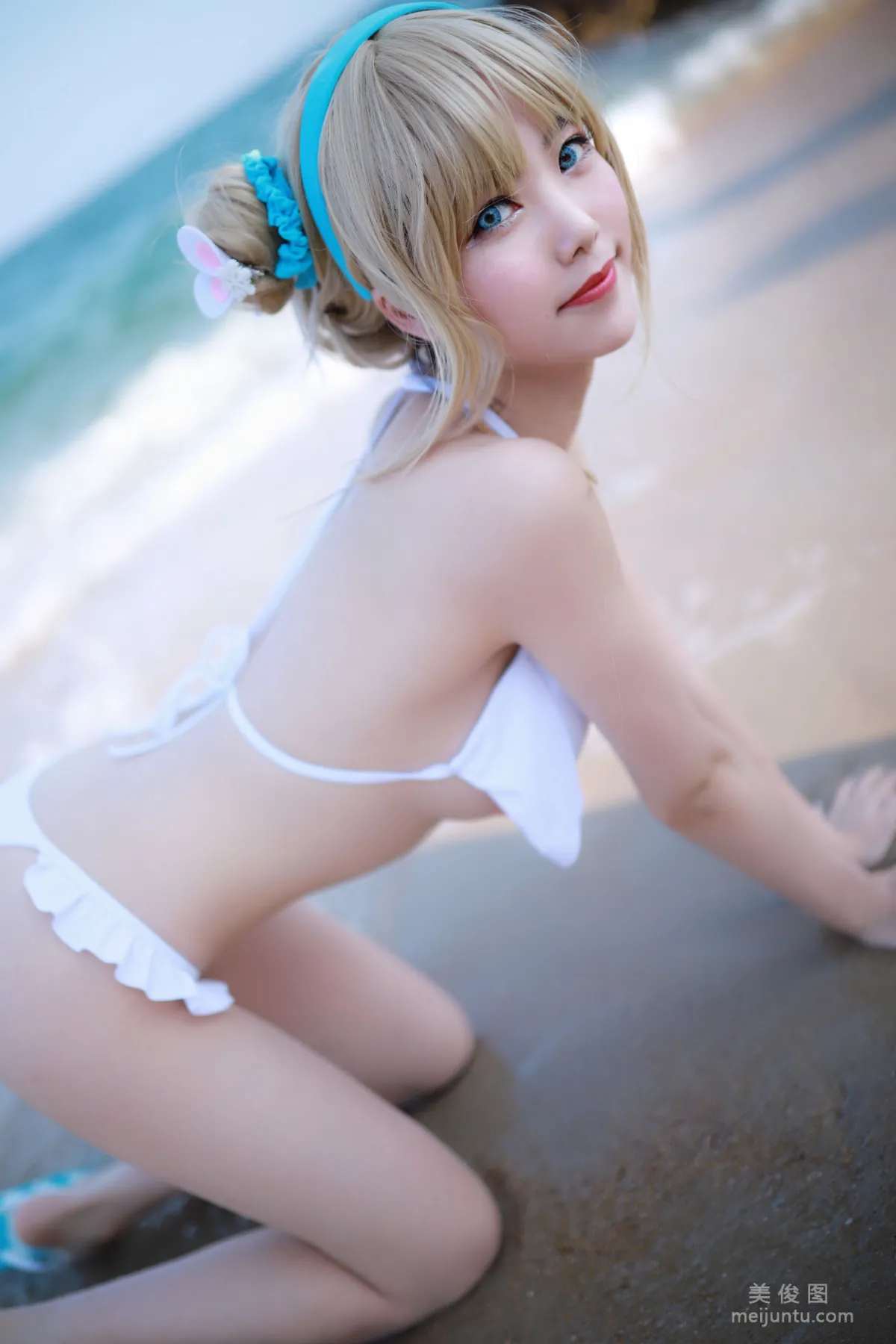 [COS Photo Set] Douniang Lishi - Seaside Suomi photo 16