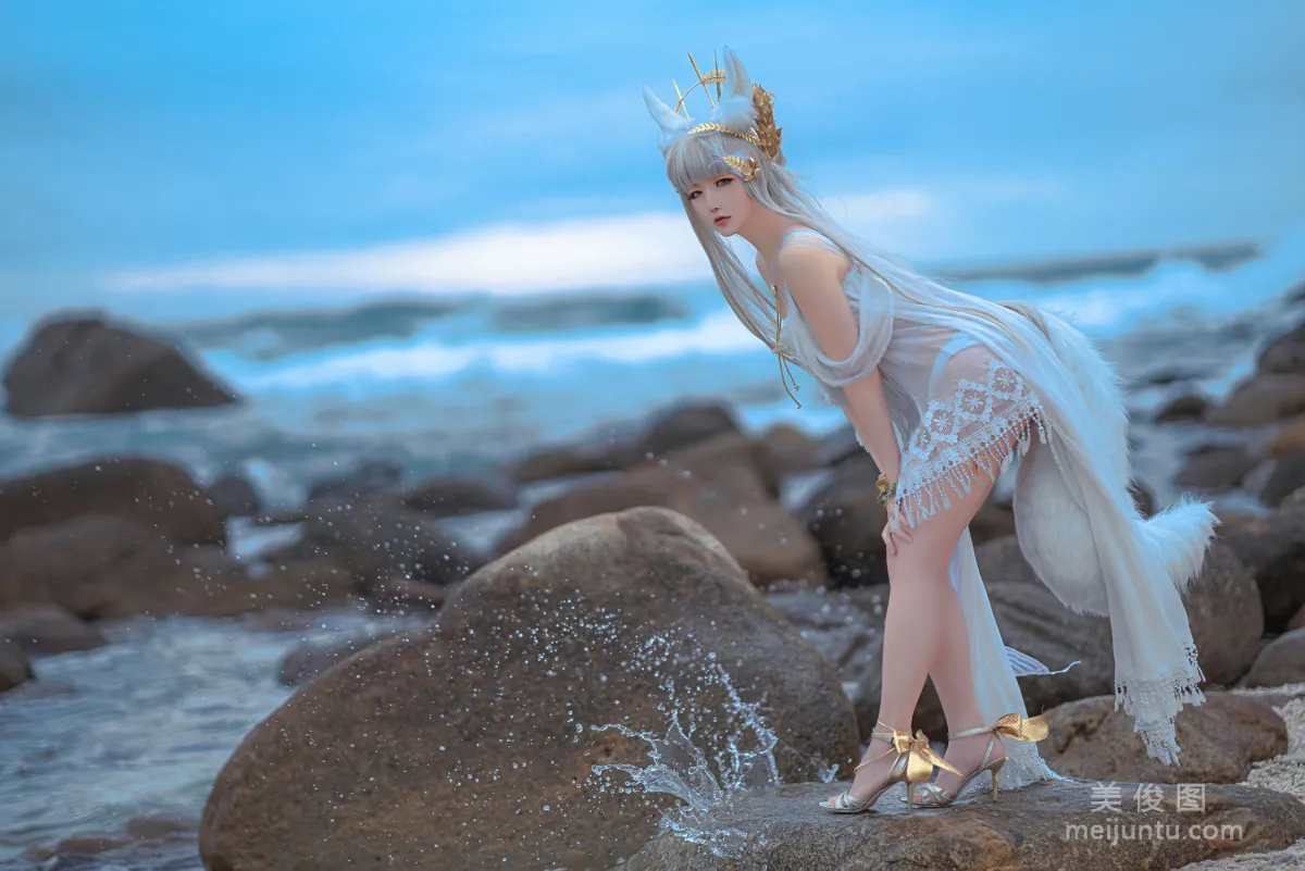 [Cos Photo] Xingzhi Chichi - Arknights Platinum photo 6