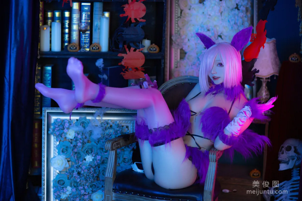 [COS Fan Service] Qisikuai wii - Halloween Mash photo 3