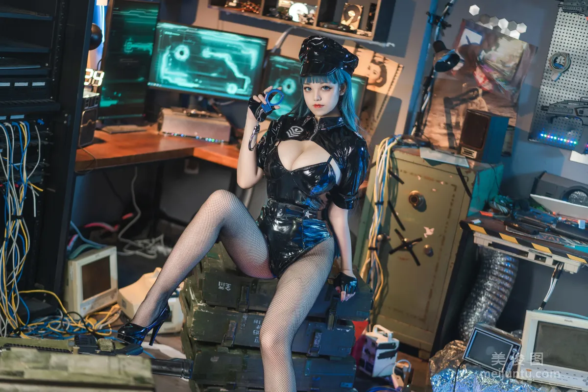 [COS Photos] Cute Girl Mizhi Maoqiu - Policewoman 2 photo 20