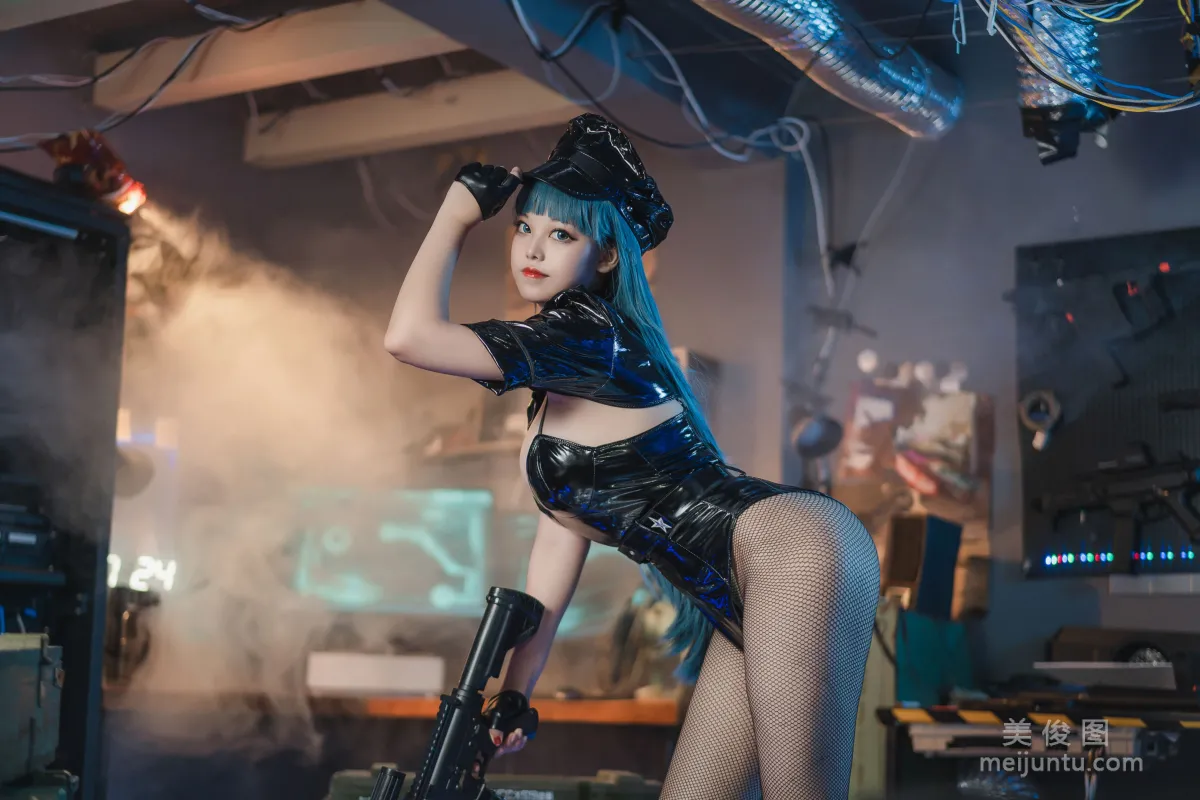 [COS Photos] Cute Girl Mizhi Maoqiu - Policewoman 2 photo 3