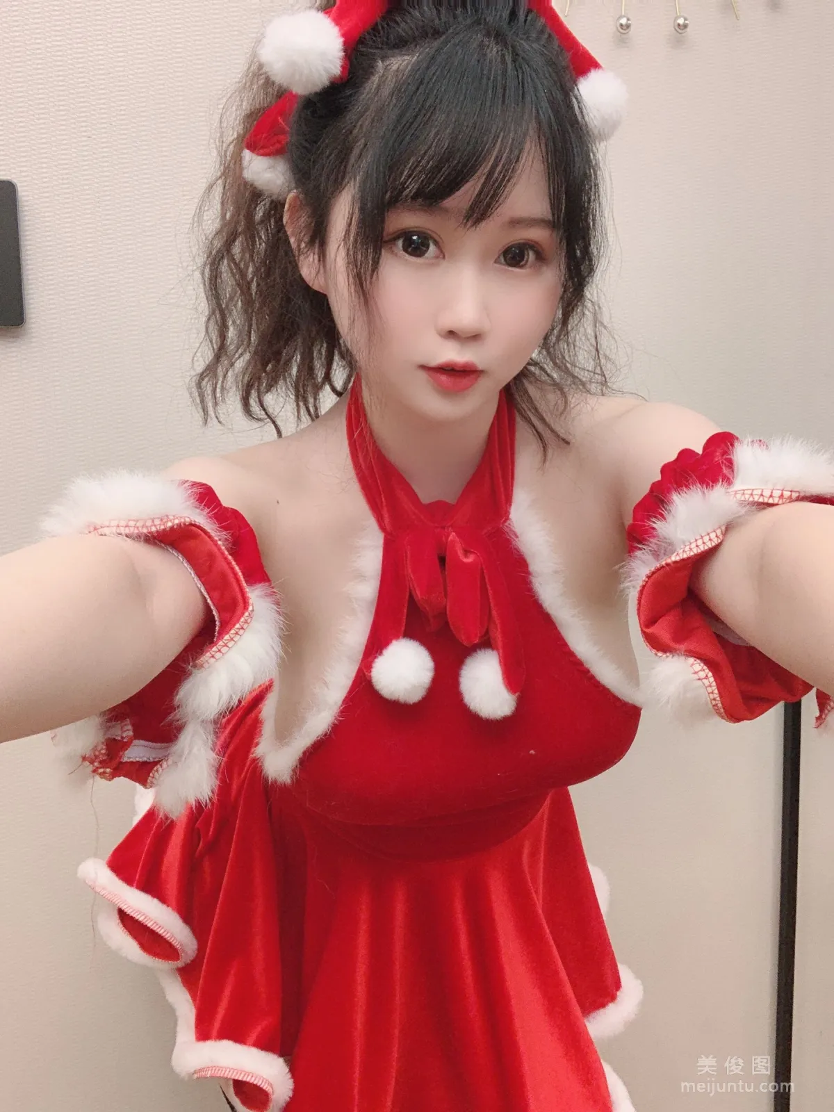 [COS Photo Set] Peach Girl Shiyi Jiangya - 2020 Christmas Special photo 29