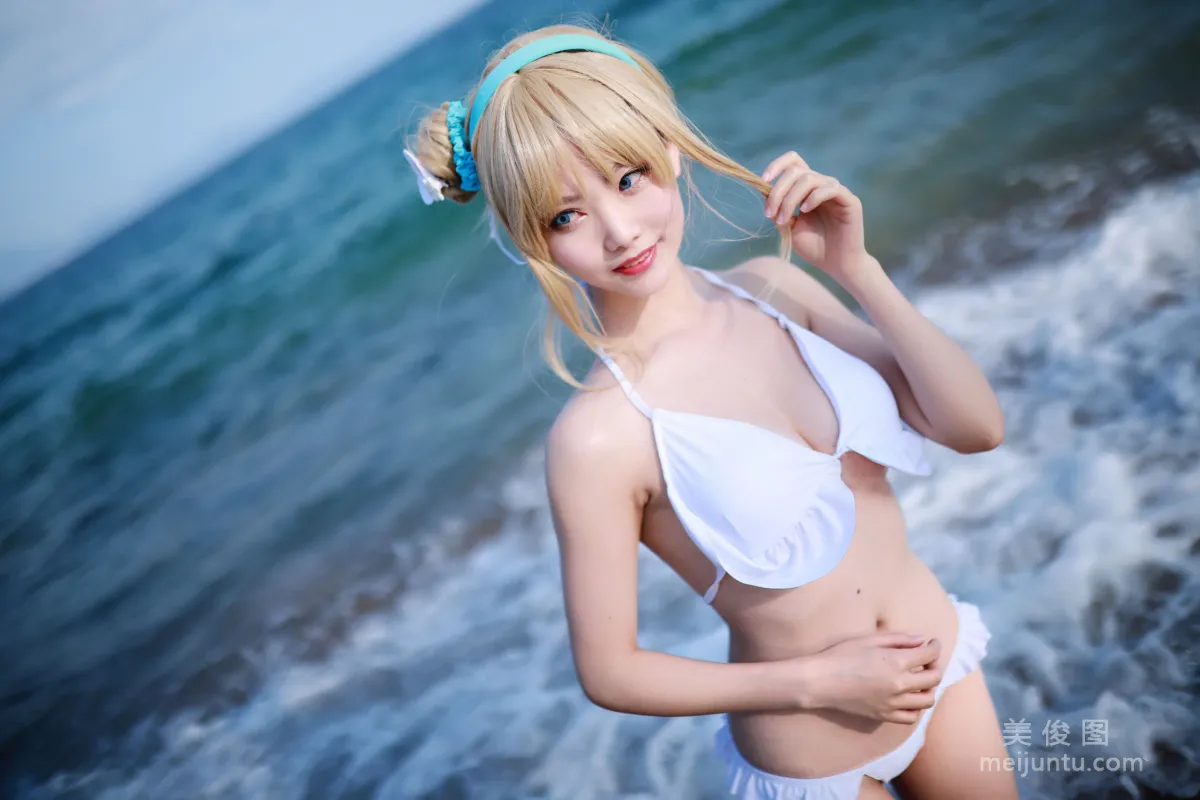 [COS Photo Set] Douniang Lishi - Seaside Suomi photo 13