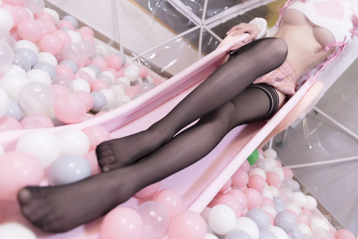 [COS Photos] Beauty Qingshui Younai - Pink Southern Hemisphere photo 29