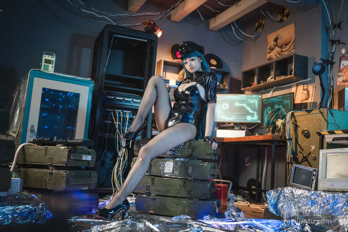 [COS Photos] Cute Girl Mizhi Maoqiu - Policewoman 2 photo 31