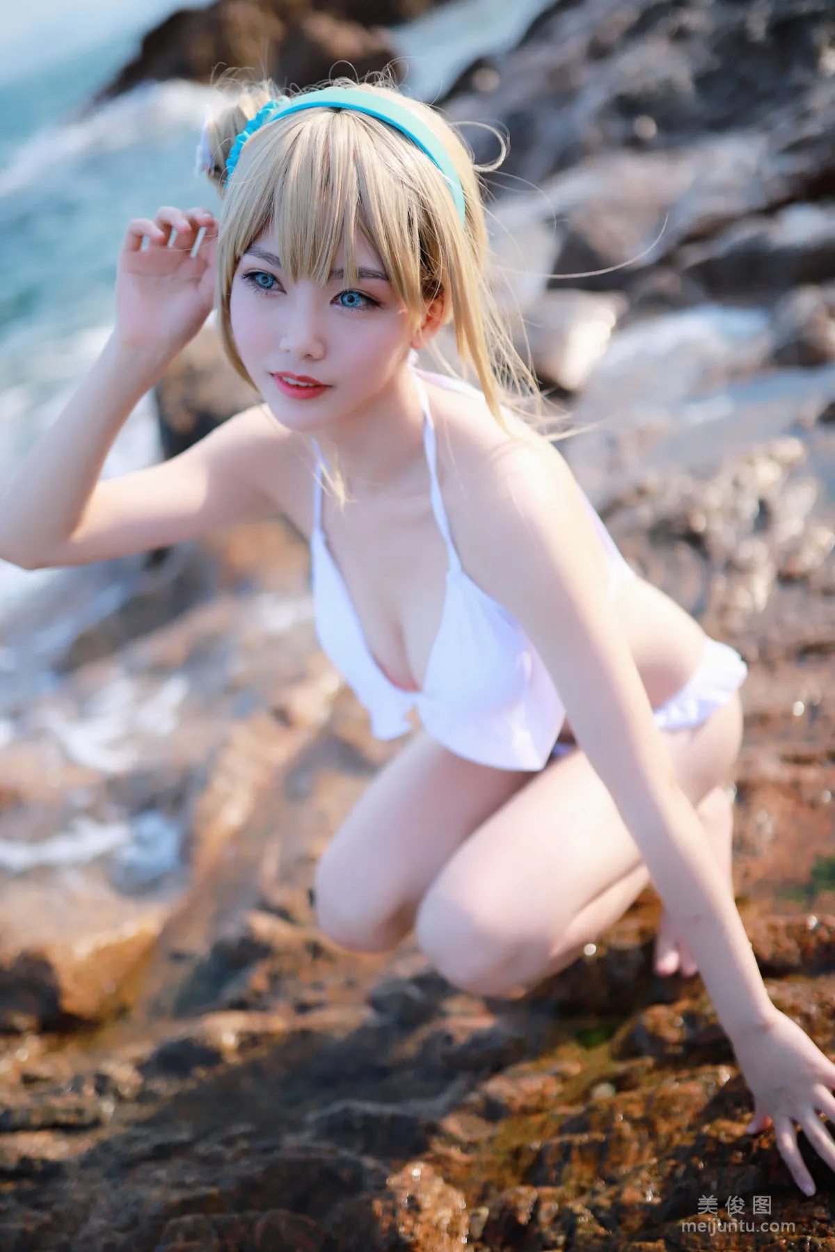 [COS Photo Set] Douniang Lishi - Seaside Suomi photo 30